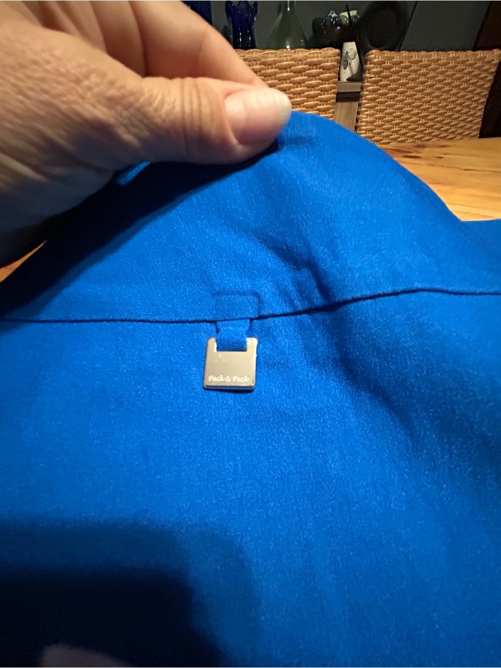 Peck & Peck Blue Pants - Picture 2 of 6